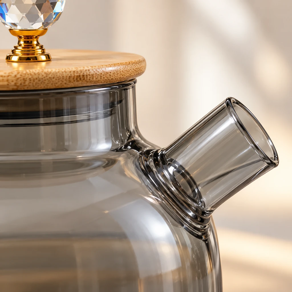 Premium Glass Teapot Set with 6 Cups - view 5